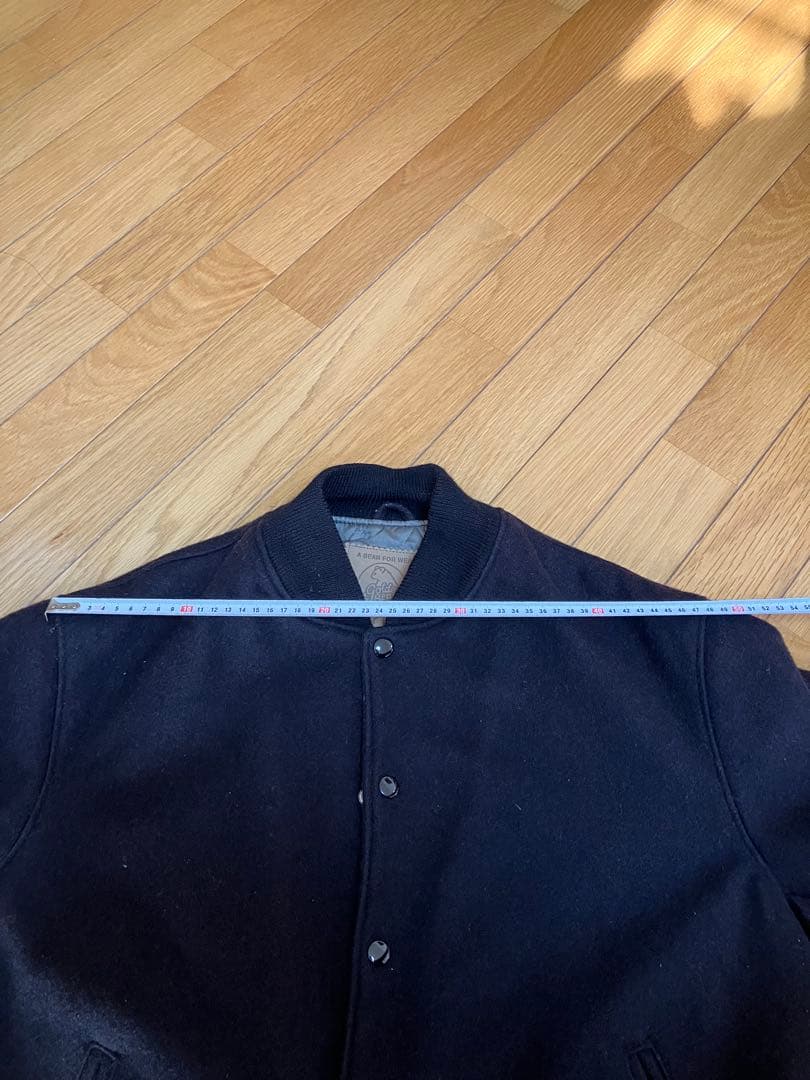 ブラックスタジャン ウール混紡