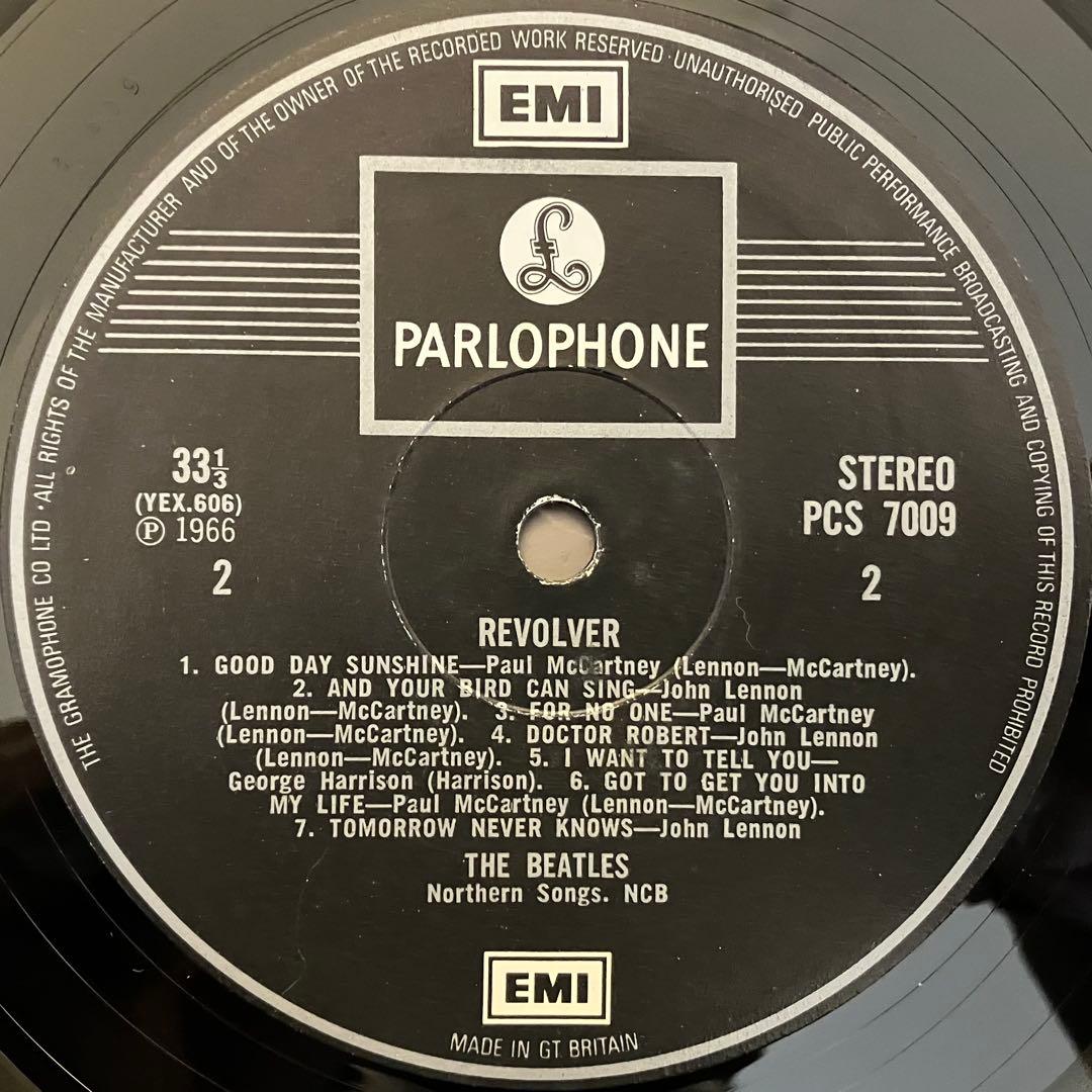 Beatles/REVOLVER UK盤 両面一桁スタンパーR/A稀少盤良音!