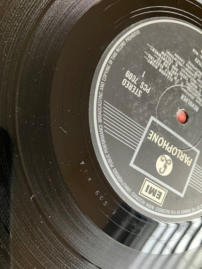 Beatles/REVOLVER UK盤 両面一桁スタンパーR/A稀少盤良音!