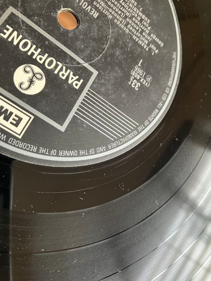 Beatles/REVOLVER UK盤 両面一桁スタンパーR/A稀少盤良音!