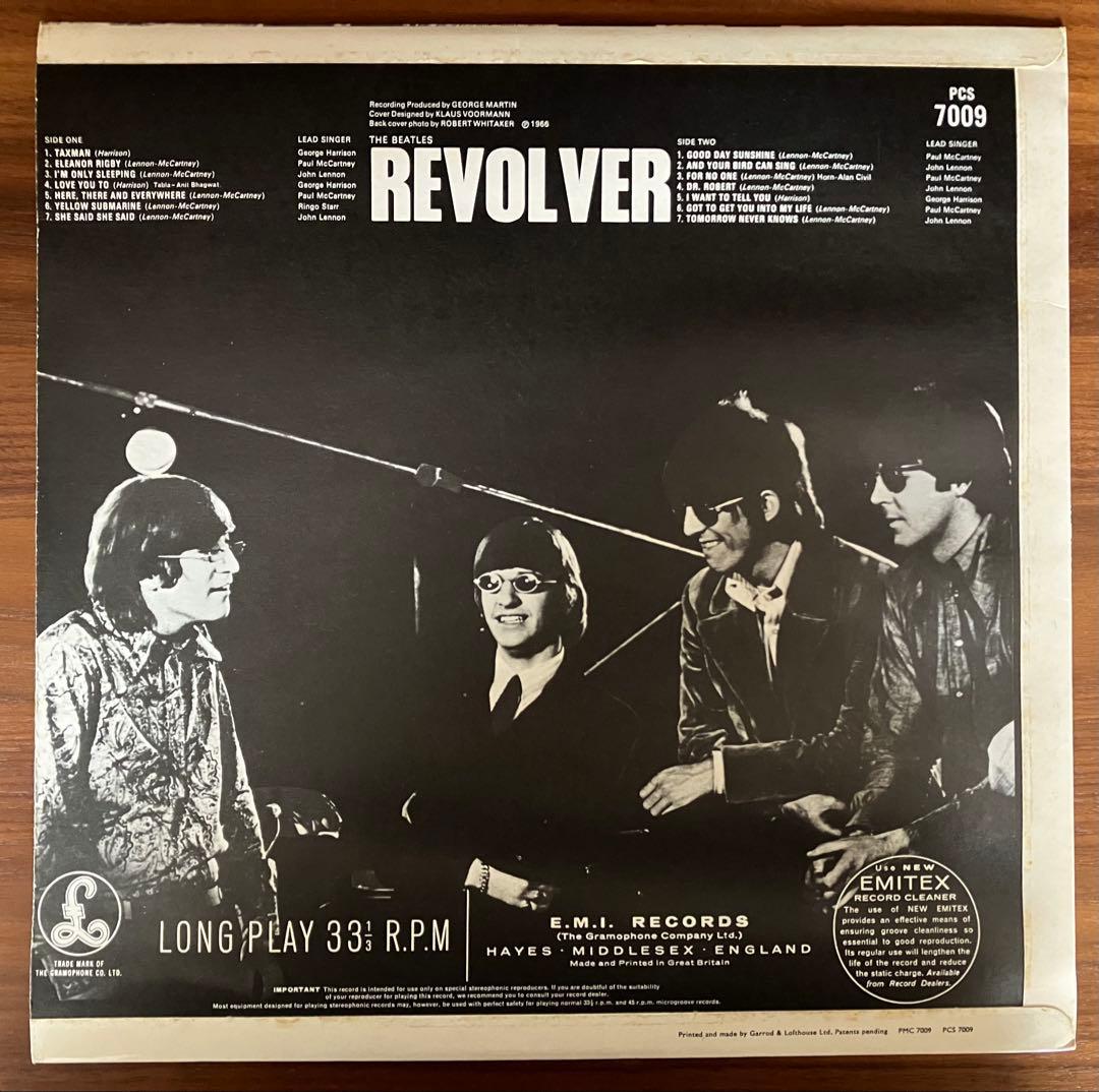 Beatles/REVOLVER UK盤 両面一桁スタンパーR/A稀少盤良音!