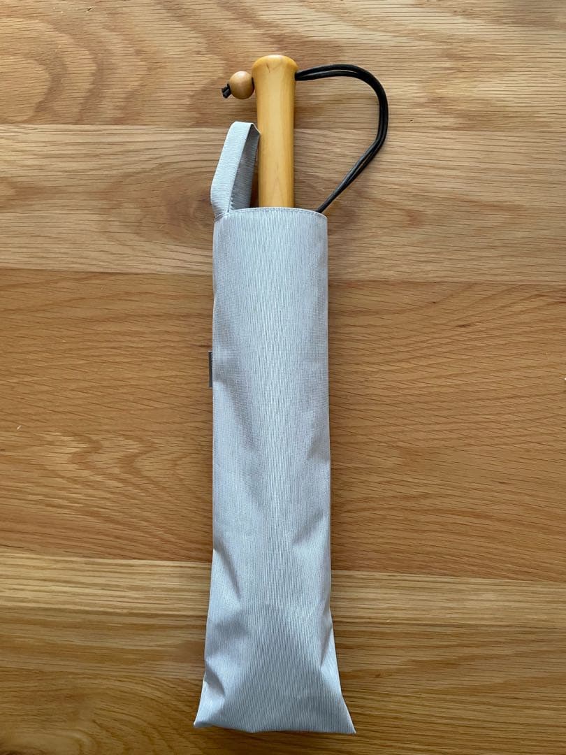 サンバリア100 折りたたみ日傘 ２段折 / mokuグレー