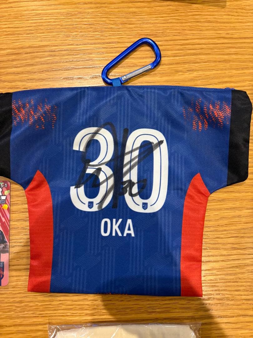 k*i様 FC東京 岡 哲平30 グッズセット　直筆サイン