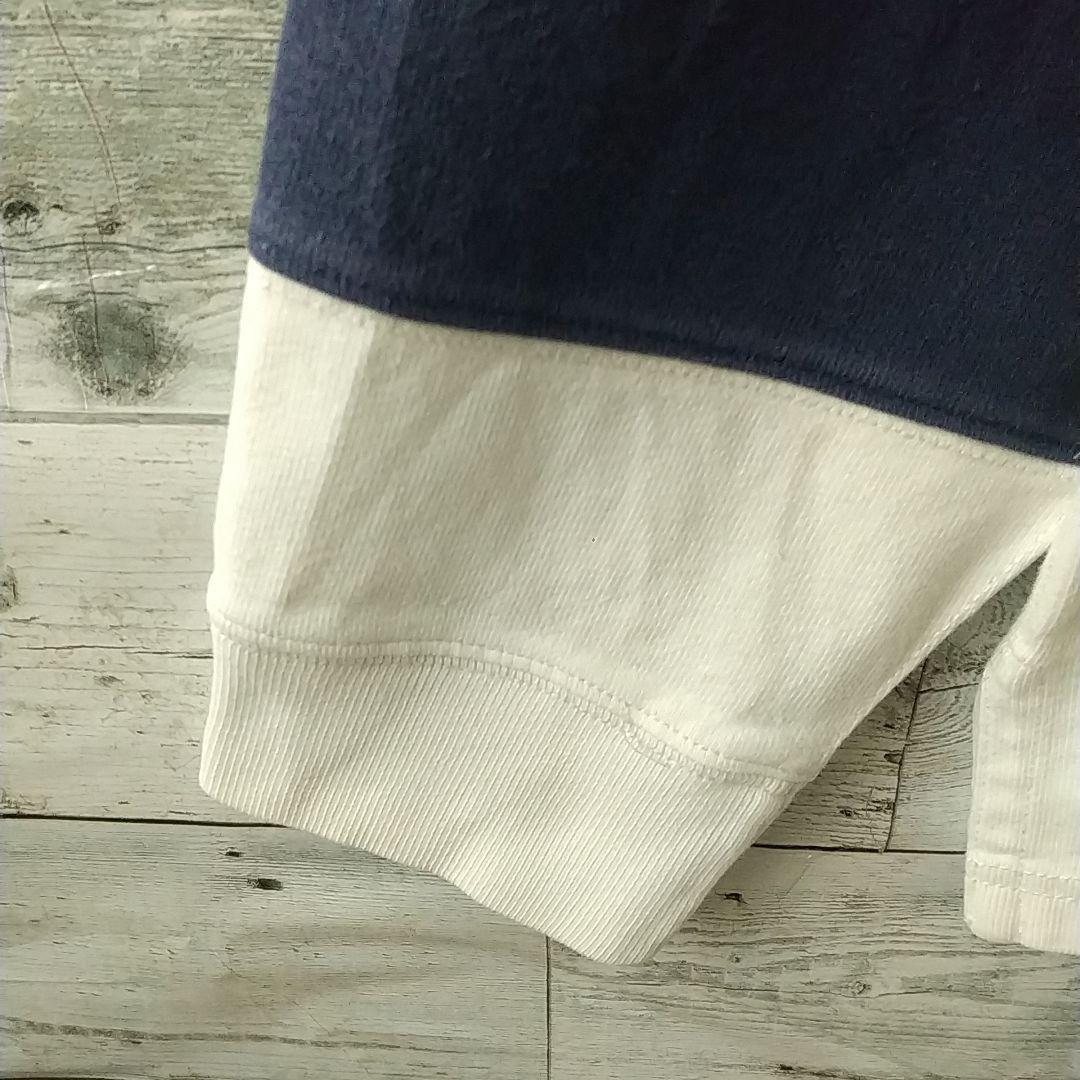 希少☆ポロバイラルフローレン 太ボーダー 刺繍 ビッグポニー ラガーシャツ XL