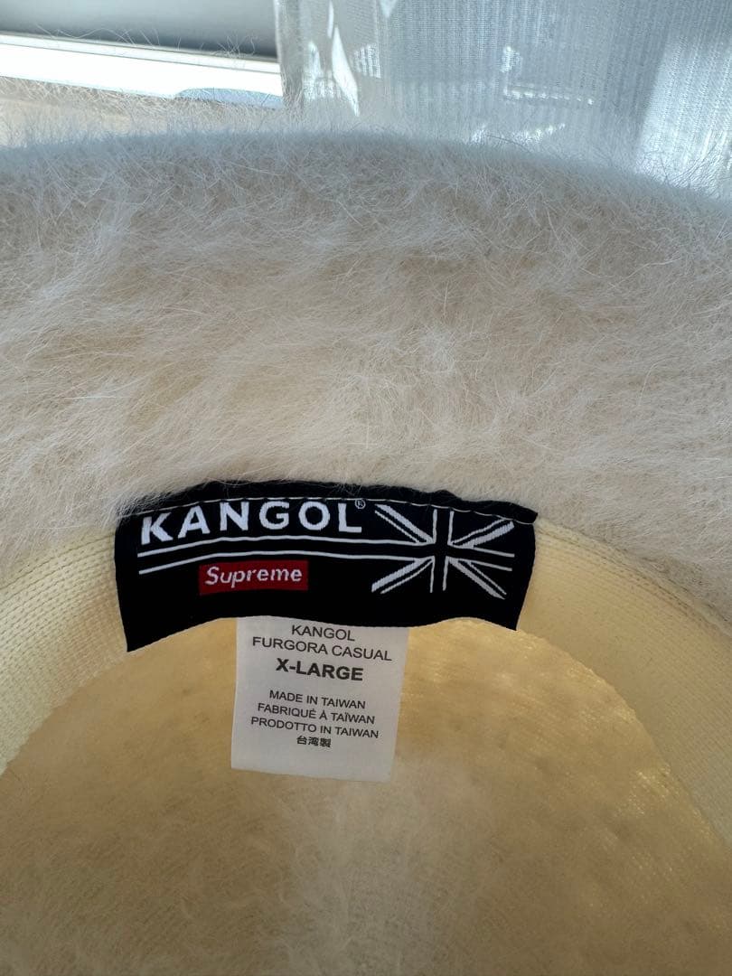 ⭕️Kangol Supreme バケットハット レアX-LARGE ホワイト新品