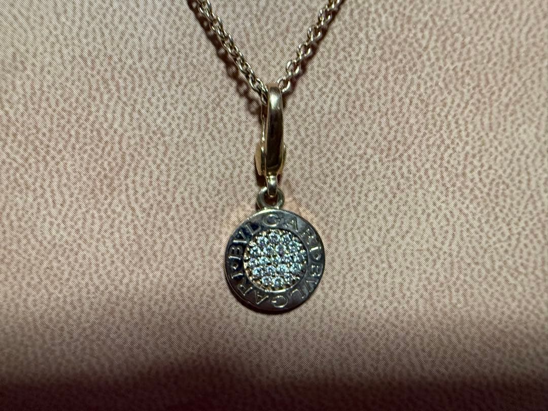 BVLGARIブルガリ k18パヴェダイヤ ペンダント