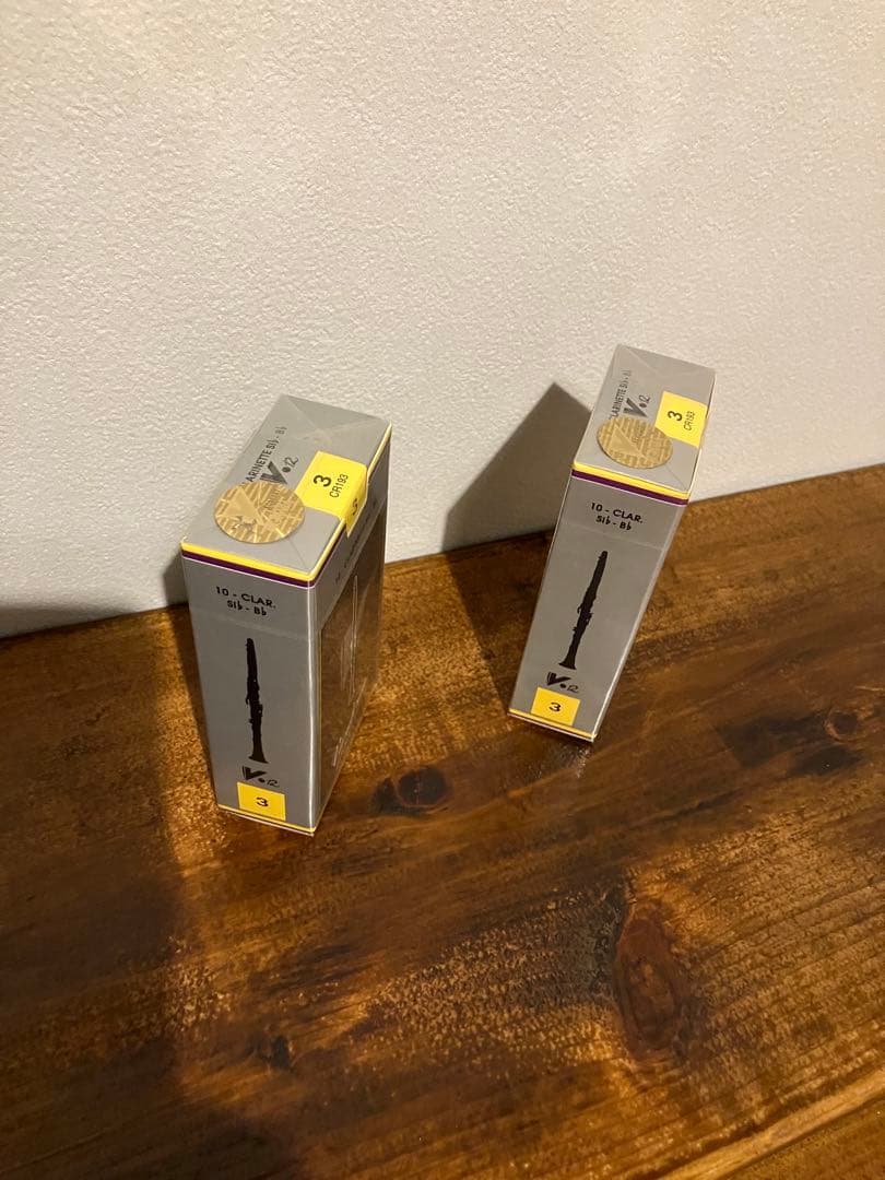 Vandoren クラリネットリード 3番 10枚入り