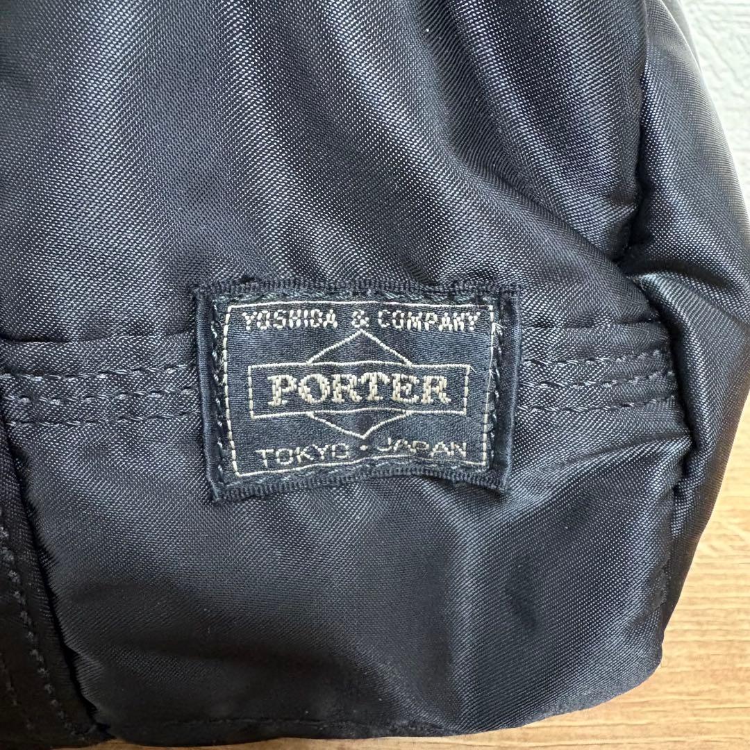 美品　PORTER ポーター　タンカー　ダッフルバッグ L　ミニボストン　黒