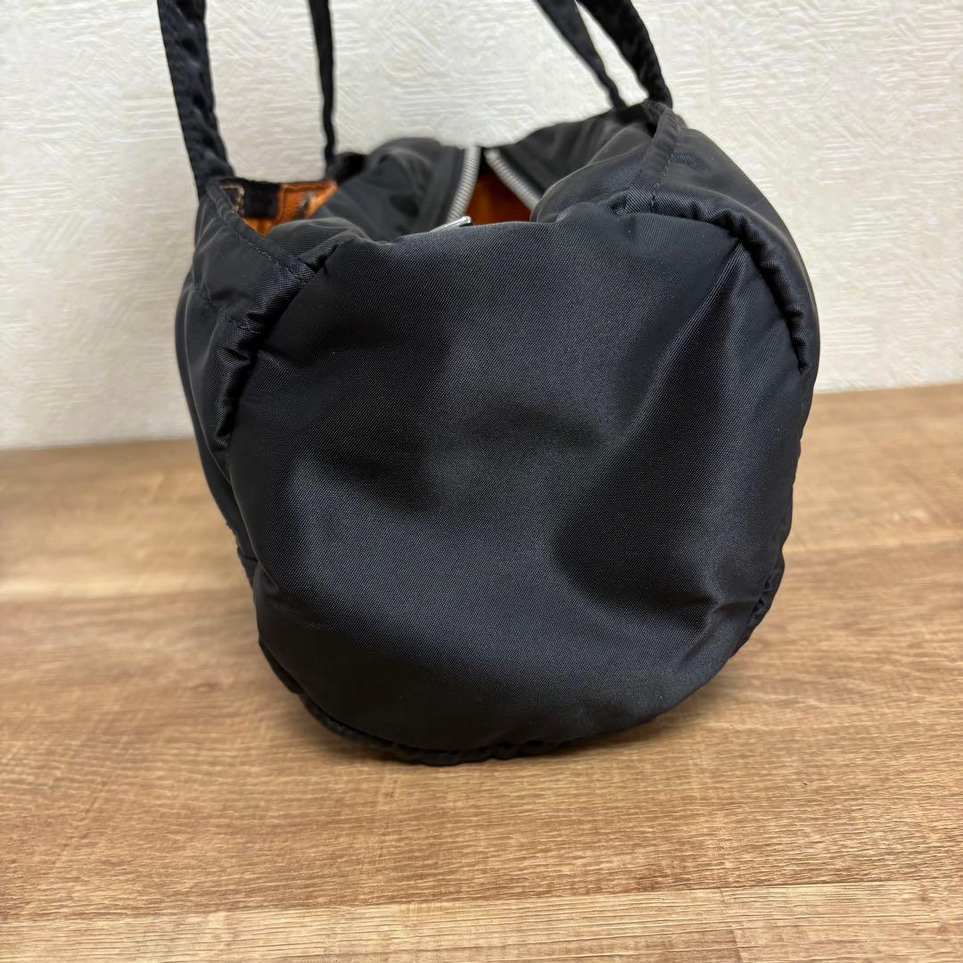 美品　PORTER ポーター　タンカー　ダッフルバッグ L　ミニボストン　黒