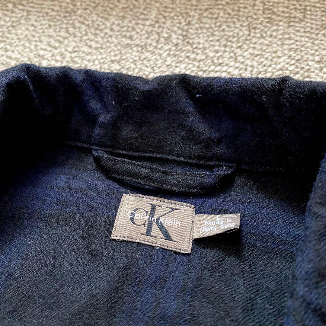 90's   チェック柄 ウール カバーオール ジャケット