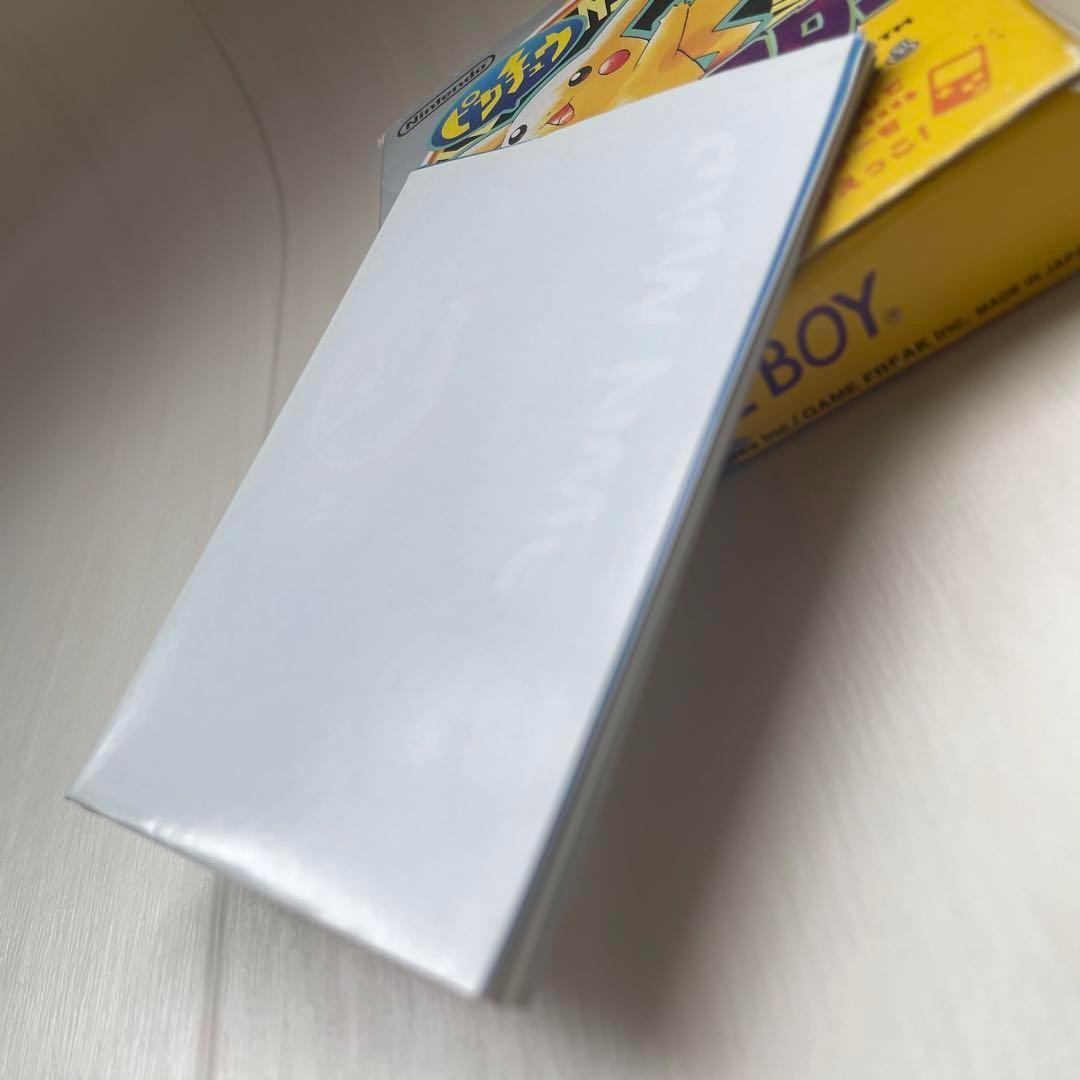 【箱あり完品】ポケモン 黄 ピカチュウ ゲームボーイ 箱 付属品付き