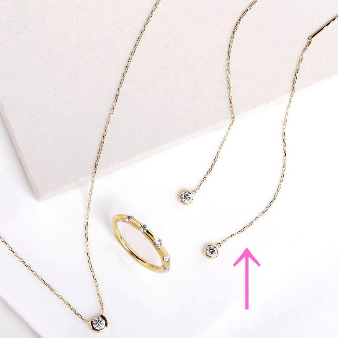 【こん】オレフィーチェ　ジェメリ　ピアス　アメリカンピアス　一粒ダイヤ