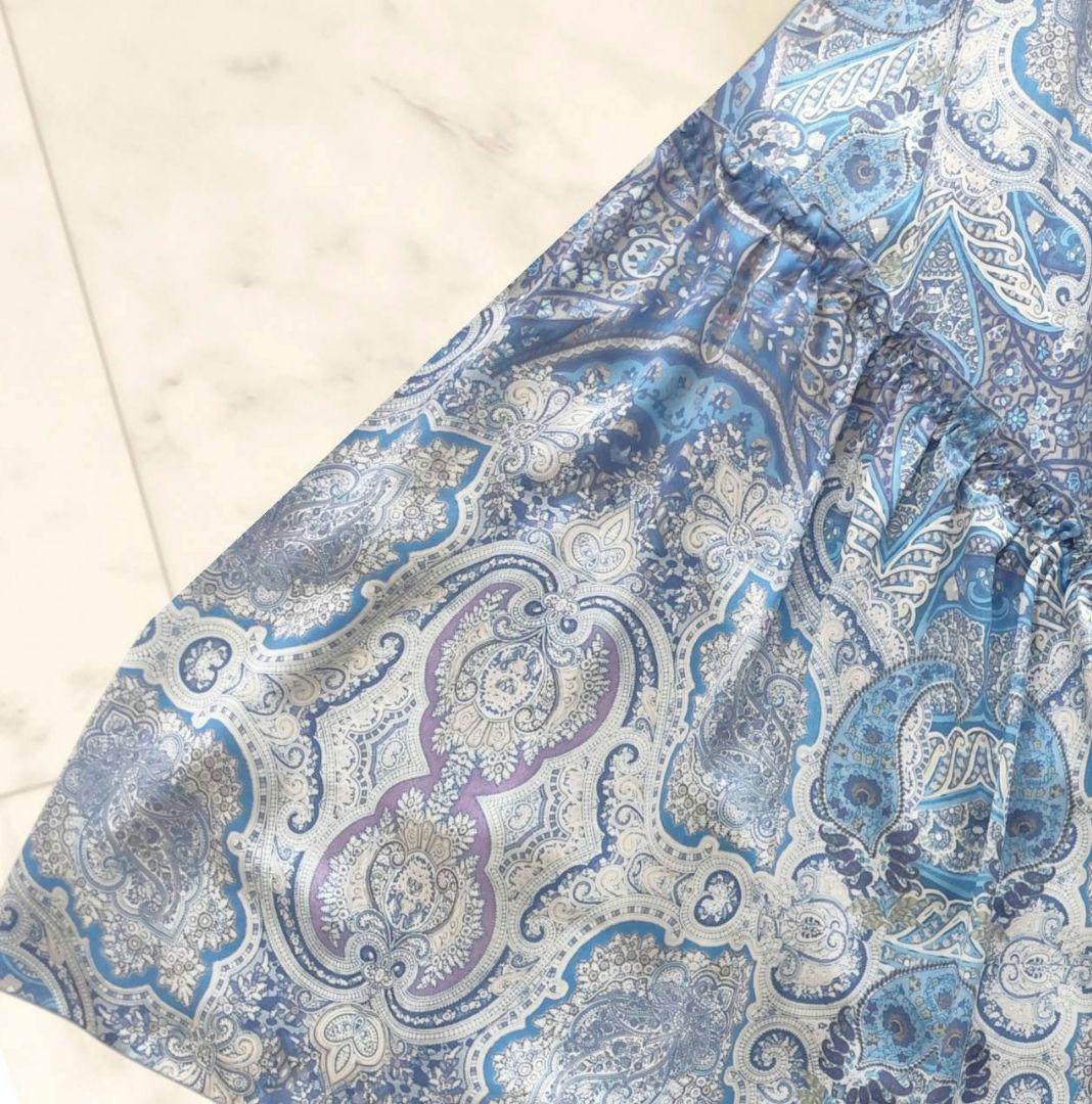 web限定 コルコバード Polyester Chiffon シャーリングドレス