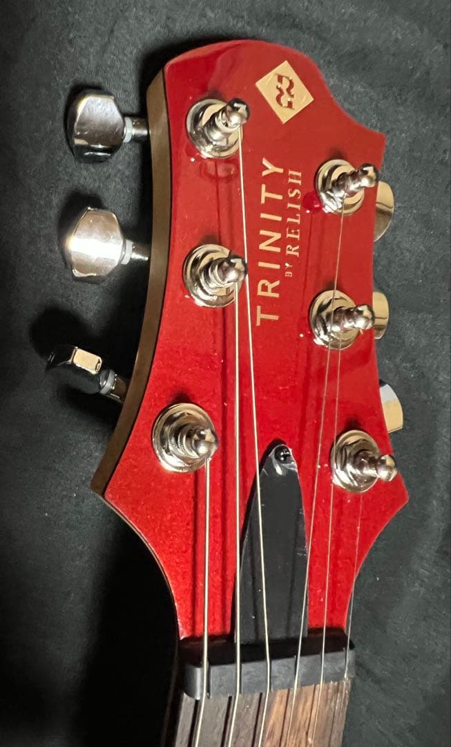 TRINITY BY RELISH エレキギター レッド