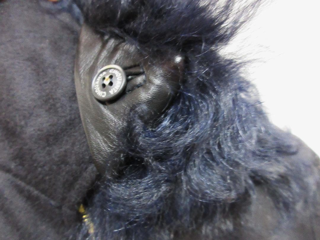 チンクアンタ　着脱ファー　イタリア製　ウール　ブルゾン　 試着のみ