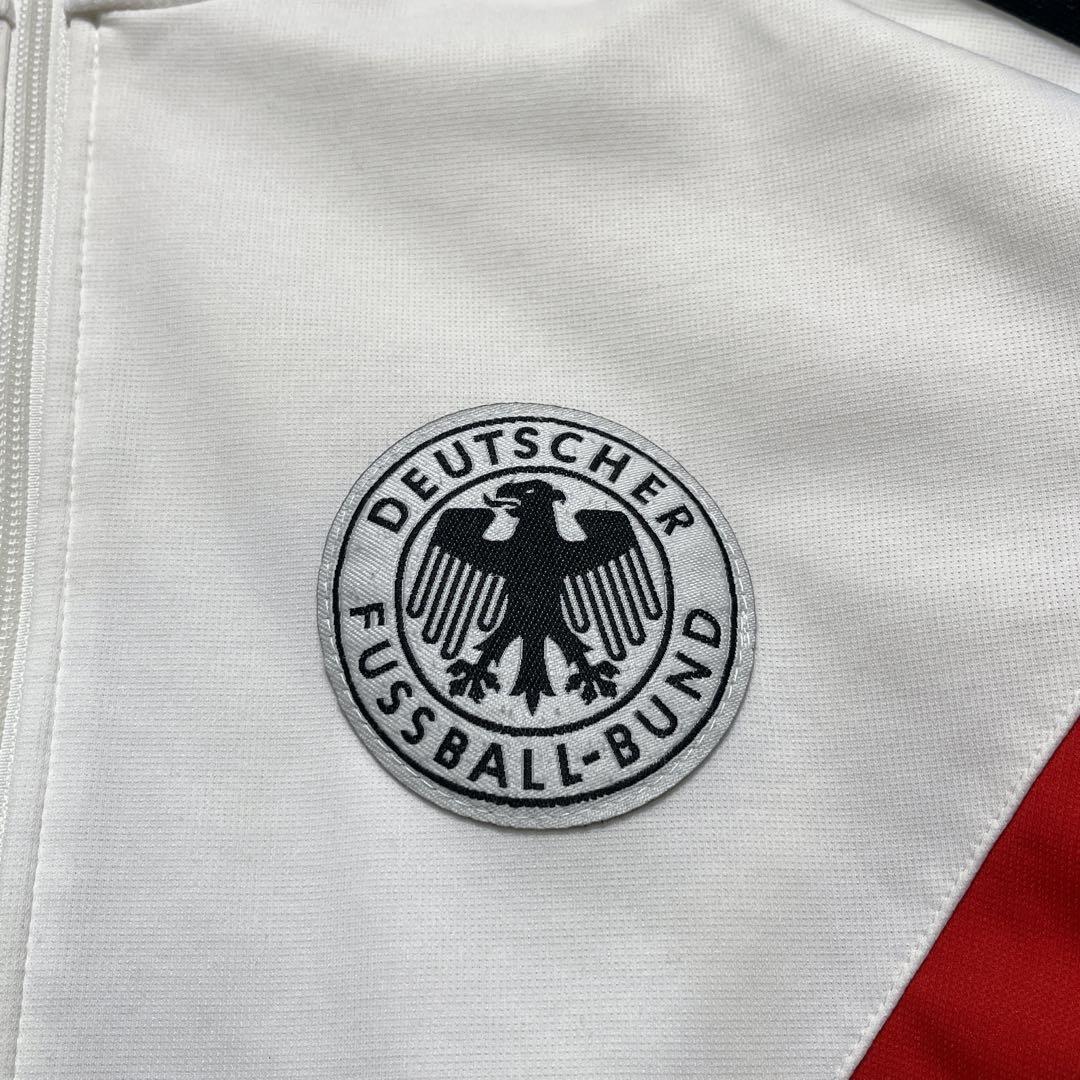 80s アディダス 西ドイツ製 ドイツ代表 ジャージ 2XL 白 7452