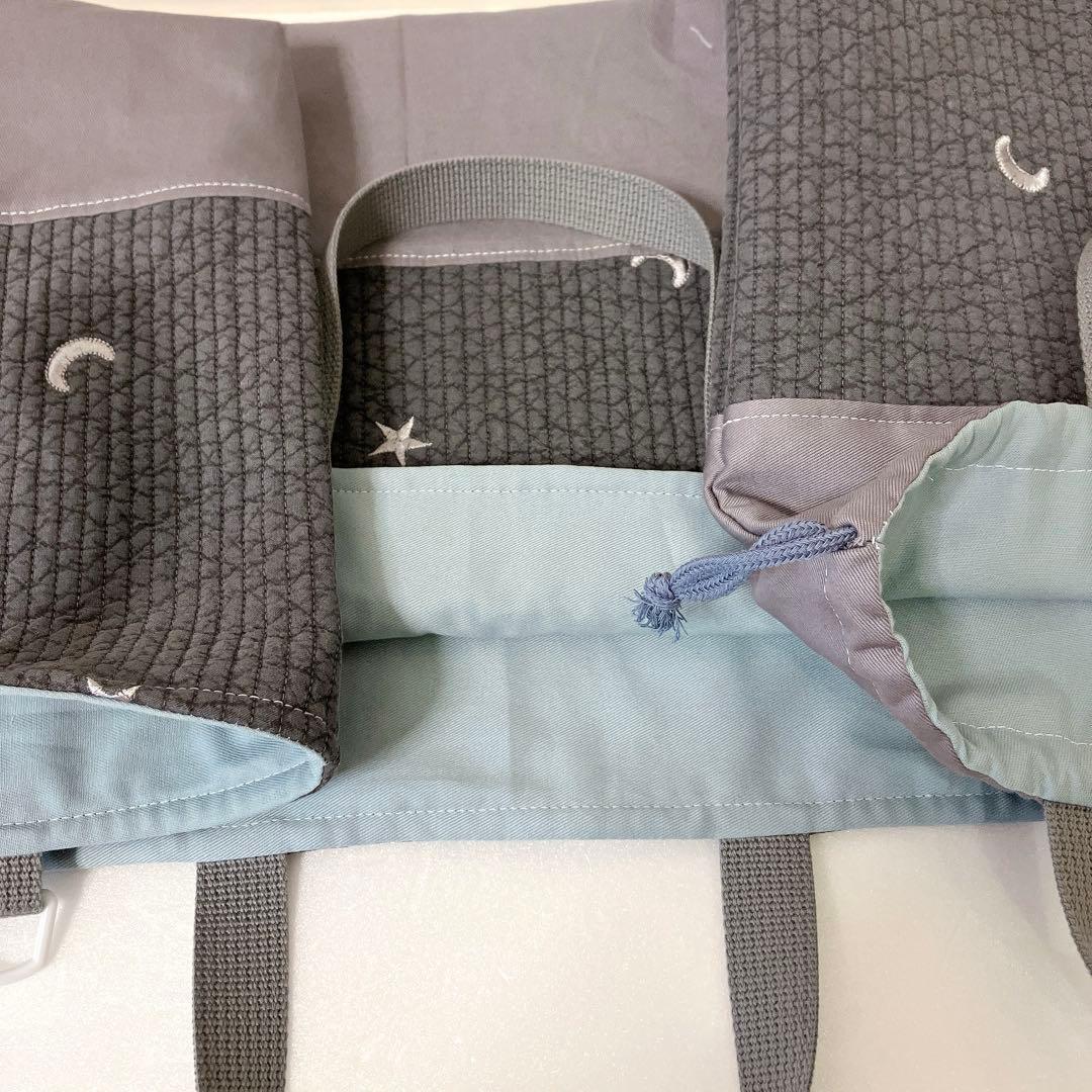 レッスンバッグ 上履き入れ　体操服袋　ヌビムーンスター刺繍