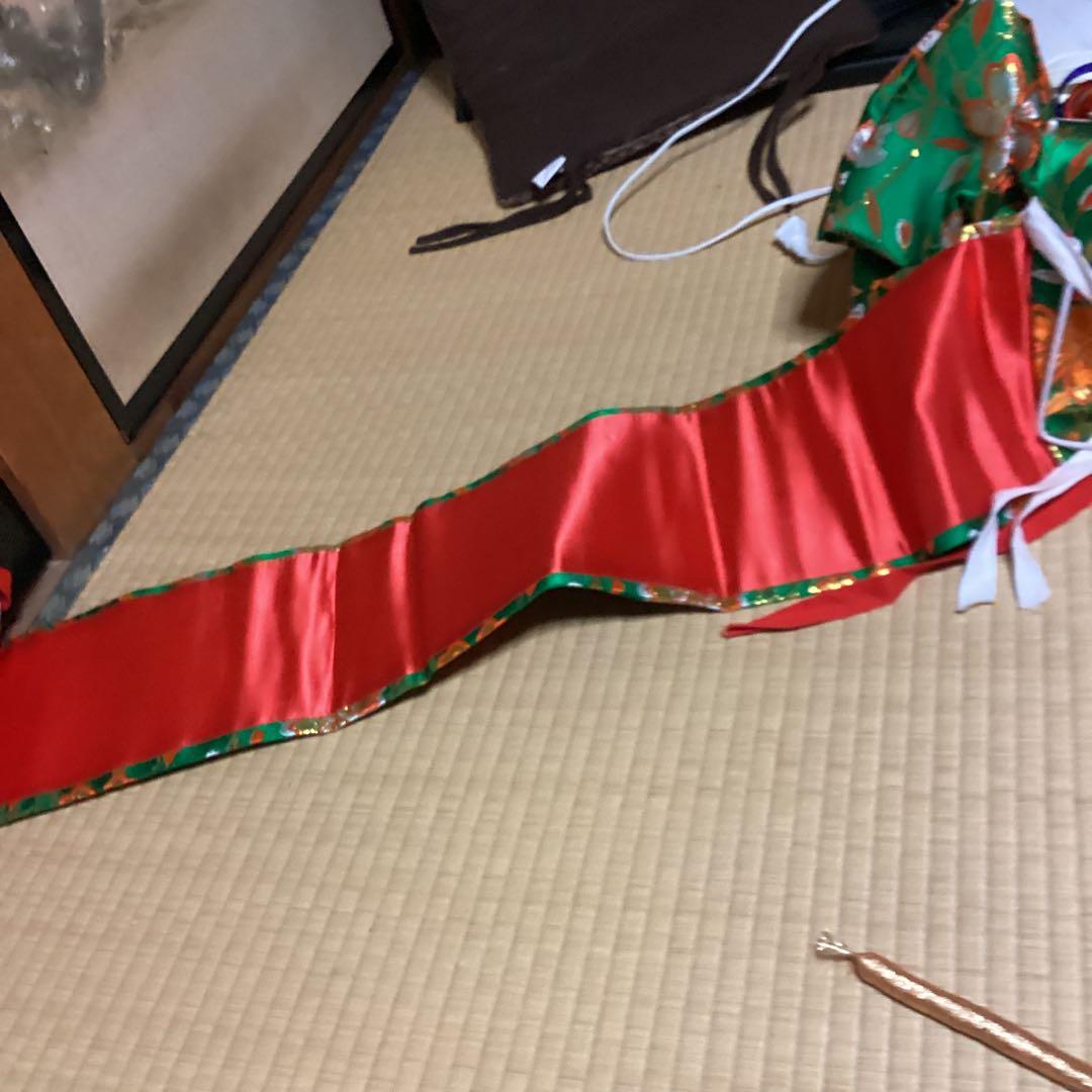 お値下げしました。七五三七歳用フルセット　帯幅19センチ　草履21センチ