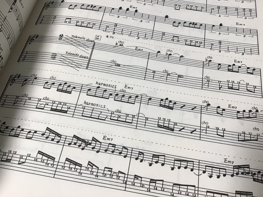 S/楽譜/ジョーペリー/ジョーペリープロジェクト/熱く語れ/タブ譜/ギタースコア