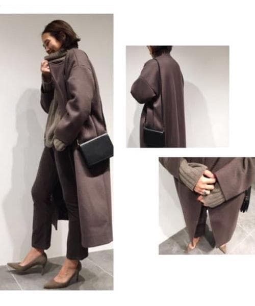 アパルトモン AP STUDIO Oversized Lamb Coat
