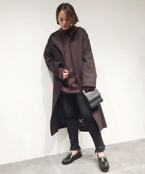 アパルトモン AP STUDIO Oversized Lamb Coat