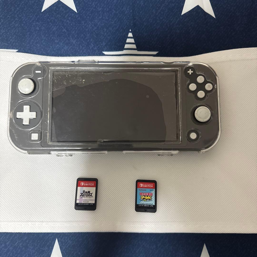 Nintendo Switch Lite グレー ゲームカード付き