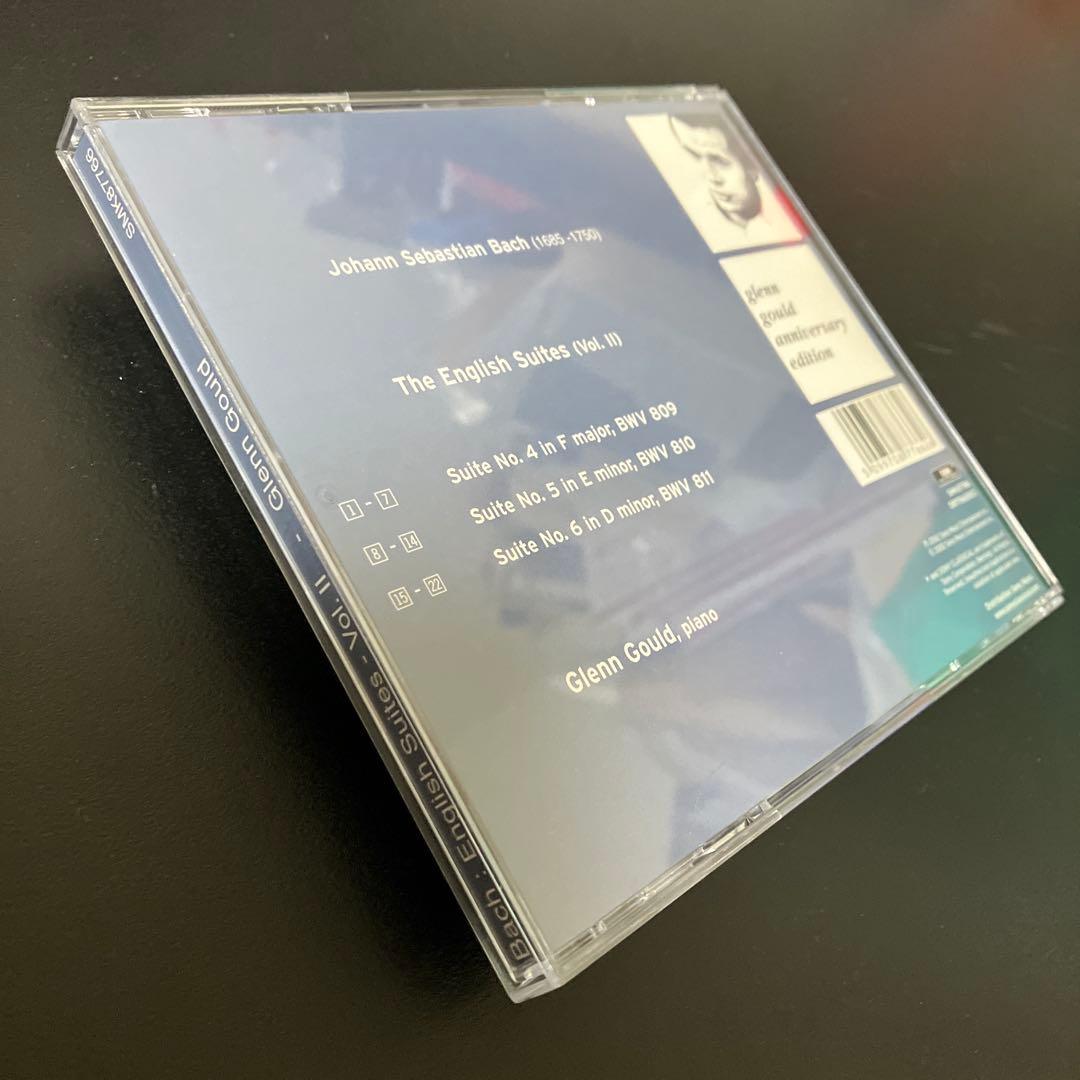 【売約済】グレン・グールド／バッハ：イギリス組曲(全6曲) 　2CD