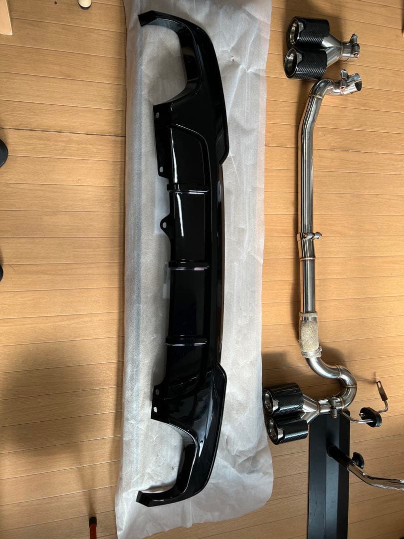  F10 5シリーズ マフラーチップ　 ディフューザーセット