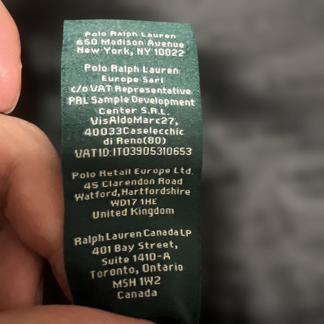 極美品　ローレンラルフローレン レザー ショルダー ロゴ 型押し クロスボディ