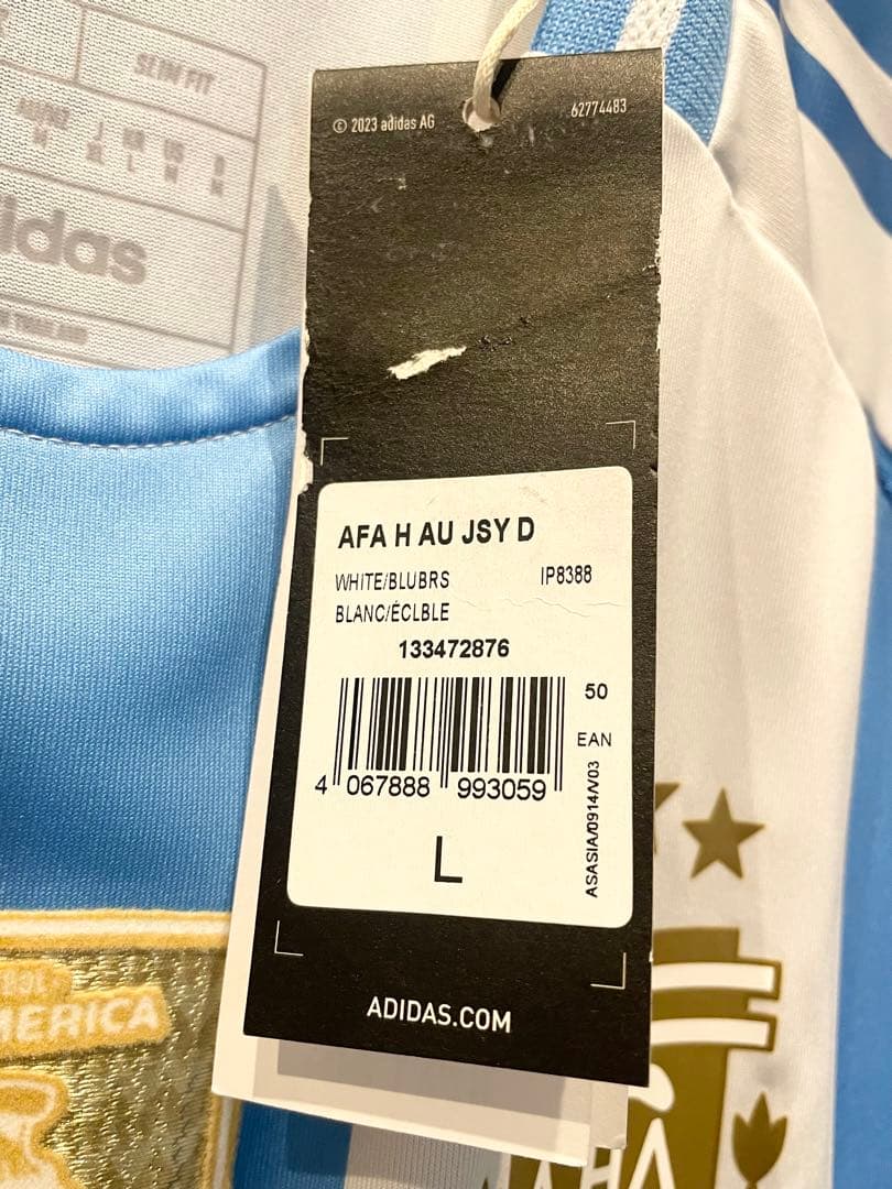 【タグ付き正規品】メッシ オーセンティック コパアメリカ2024決勝仕様