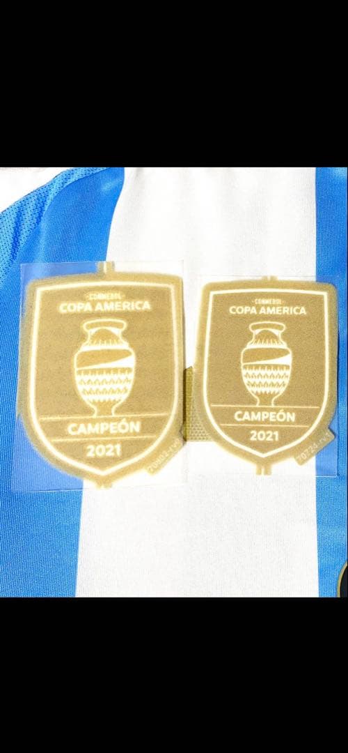 【タグ付き正規品】メッシ オーセンティック コパアメリカ2024決勝仕様