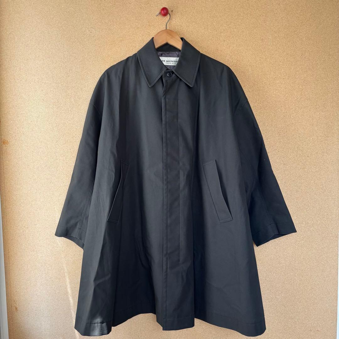 THE SHINZONE シンゾーン ステンカラーコート チャコールグレー