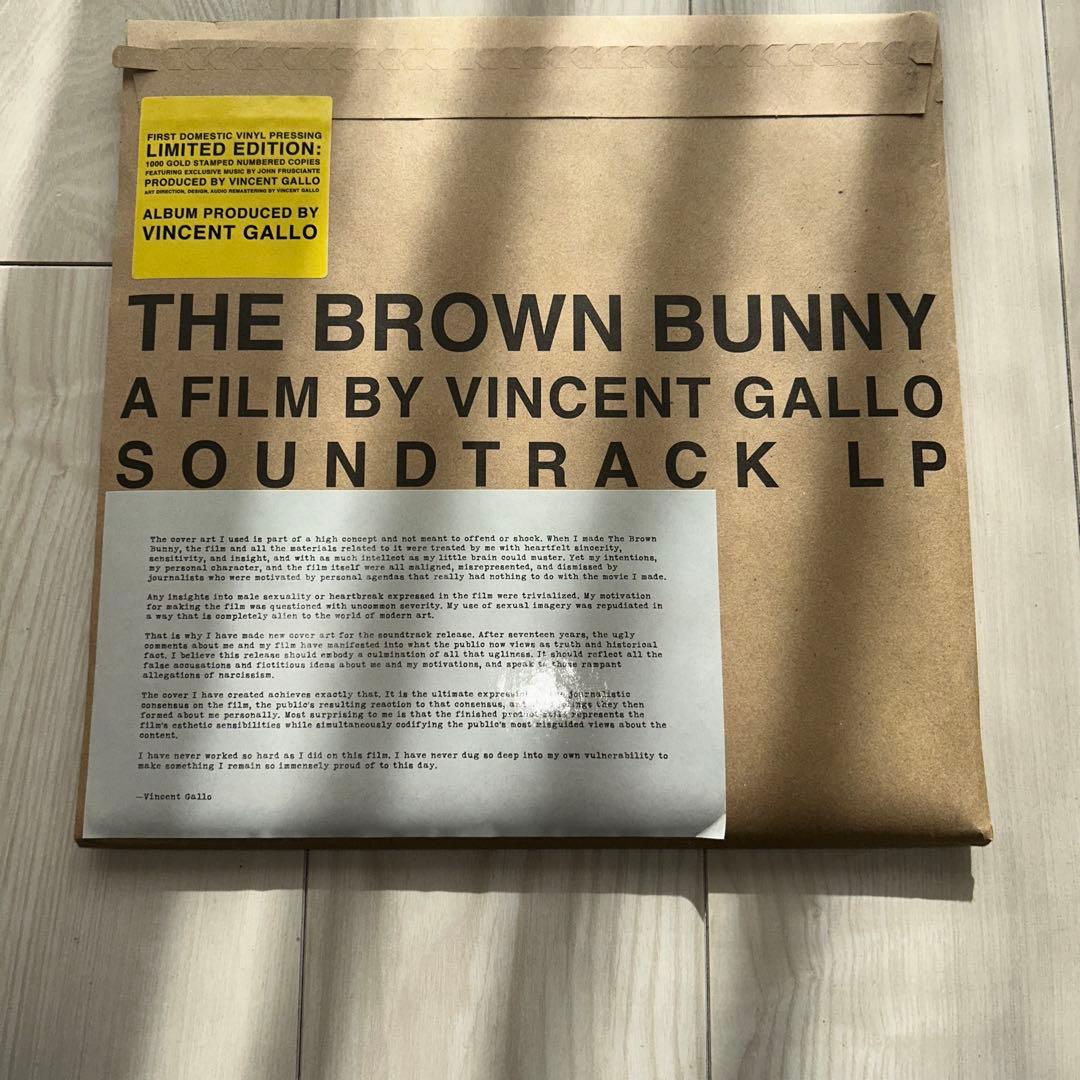 洋楽 THE BROWN BUNNY SOUNDTRACK LP