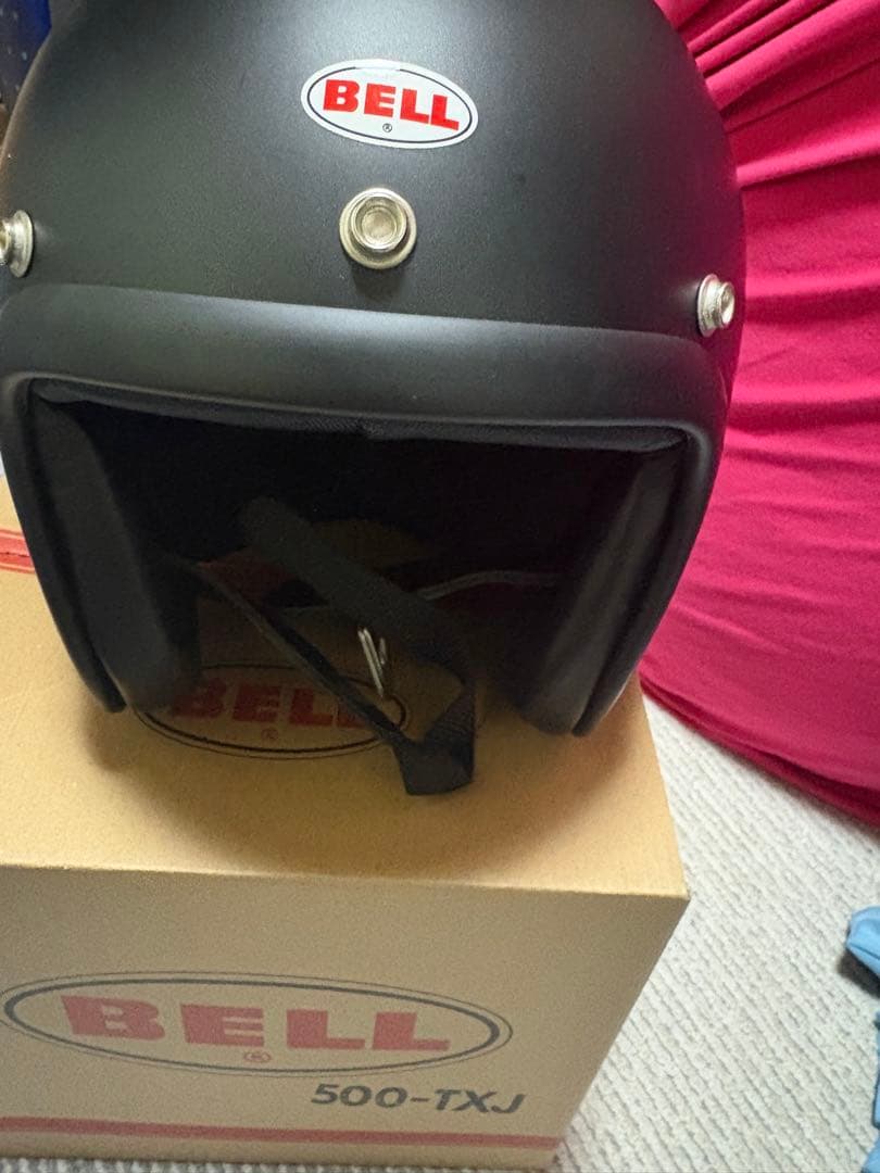 BELL 500-TXJ ジェットヘルメット Lサイズ ブラック