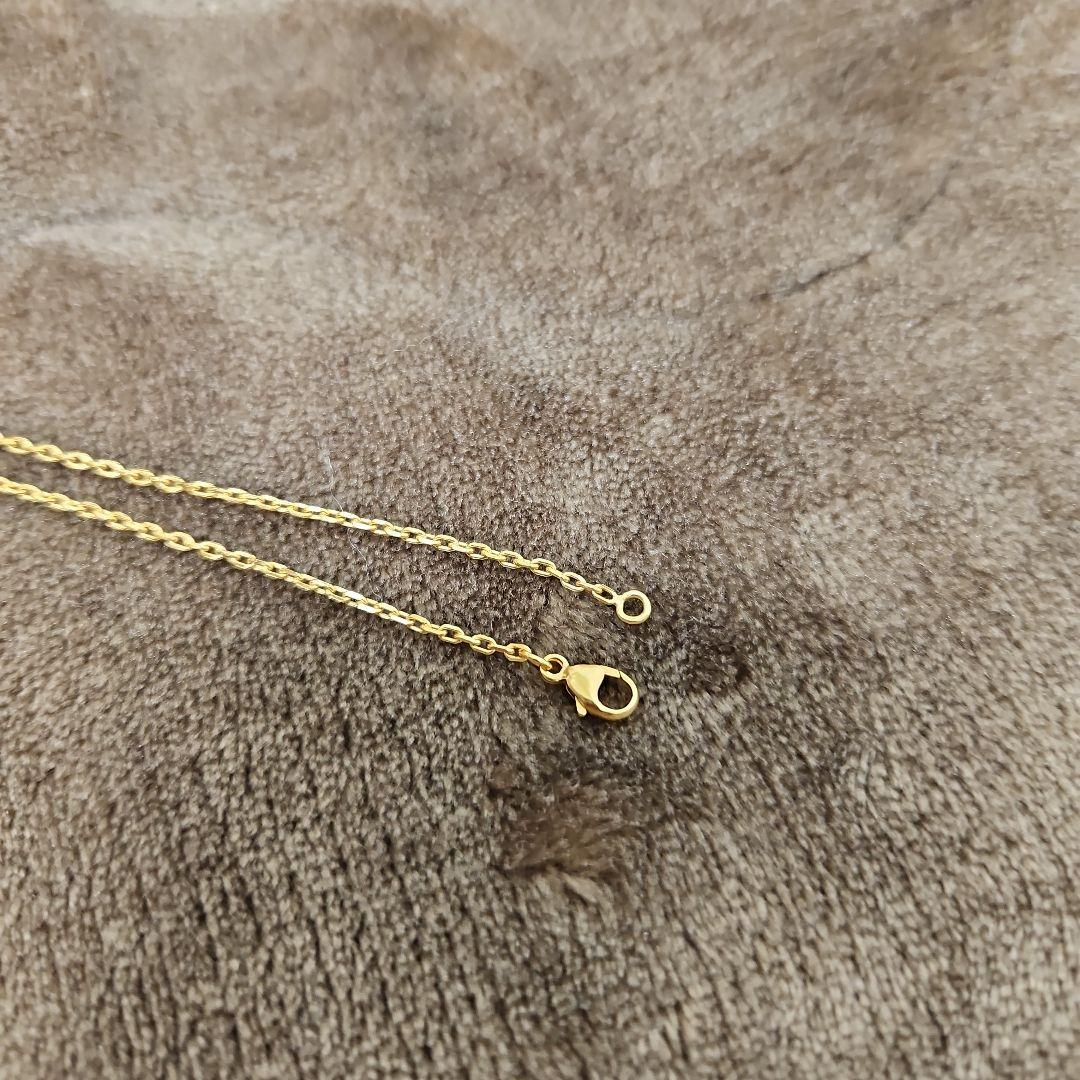 «USED »エルメスHERMESポップHネックレス 黒×イエローゴールドカラー