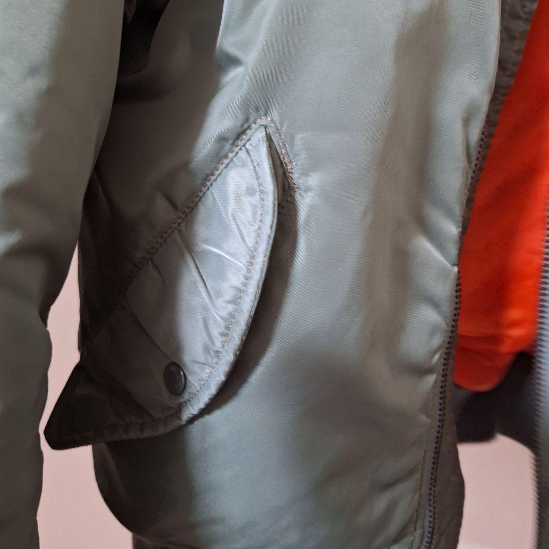 か*！様 AVIREX MA-1 ジャケット オリーブ