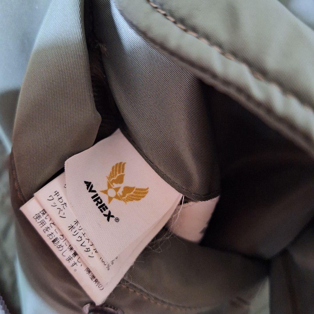 か*！様 AVIREX MA-1 ジャケット オリーブ