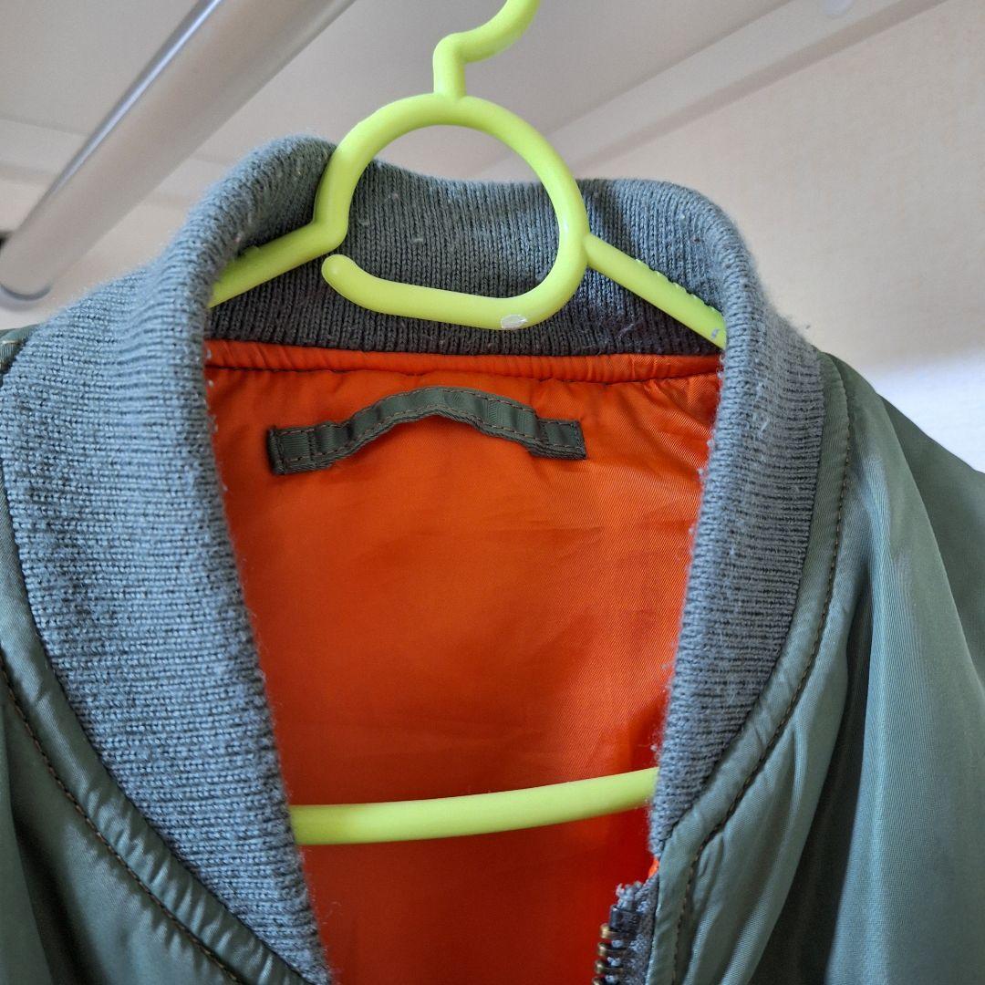 か*！様 AVIREX MA-1 ジャケット オリーブ