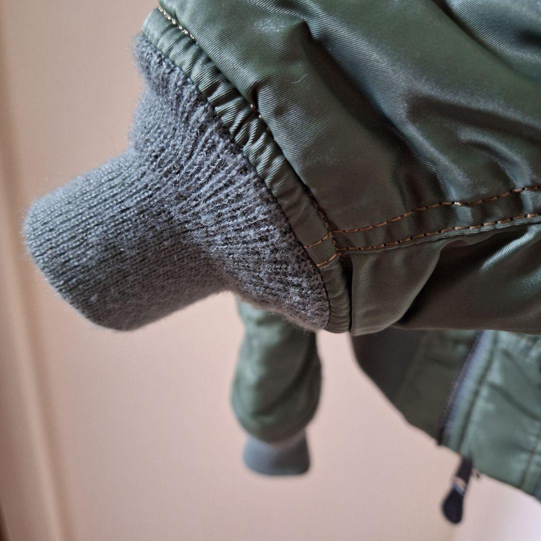 か*！様 AVIREX MA-1 ジャケット オリーブ