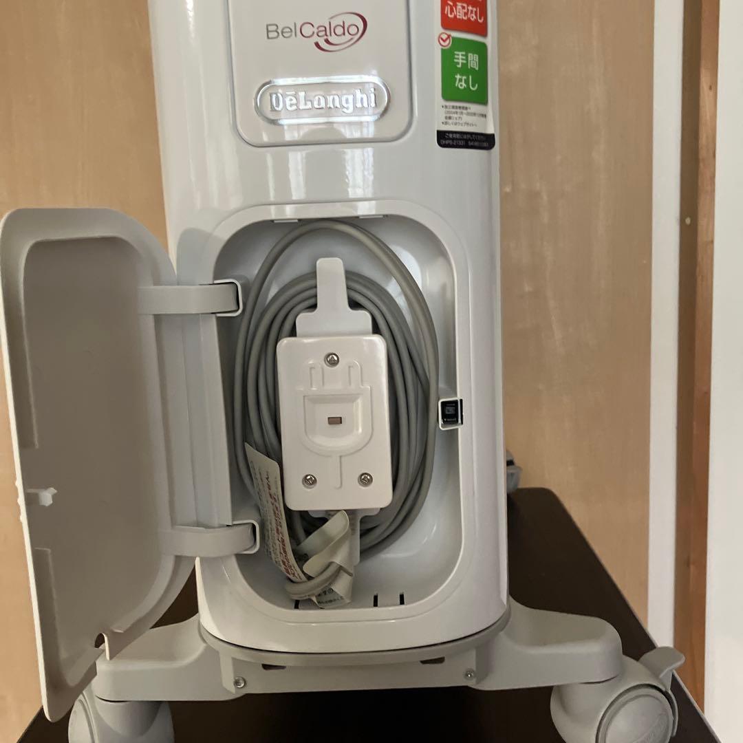 オイルヒーター キャスター付き ホワイト