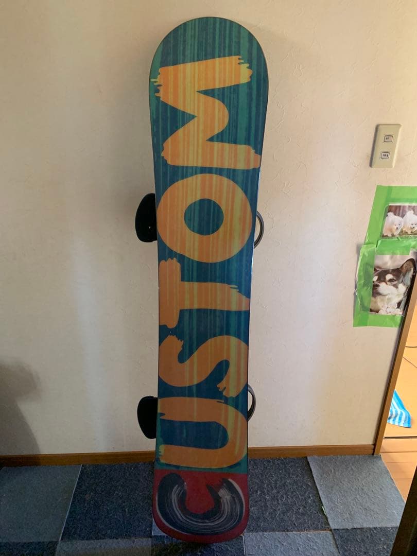 BURTON CUSTOM 156 ミッションビンディング付き