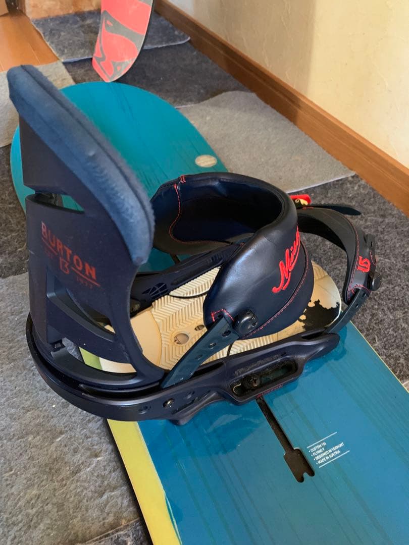 BURTON CUSTOM 156 ミッションビンディング付き