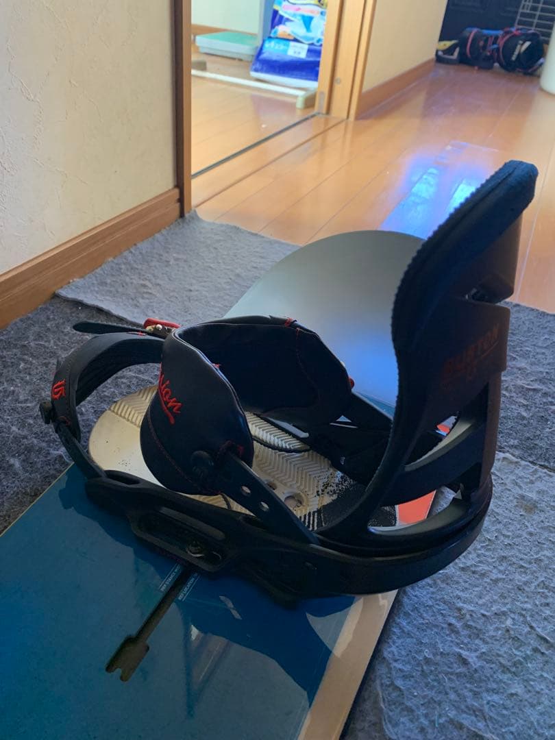 BURTON CUSTOM 156 ミッションビンディング付き