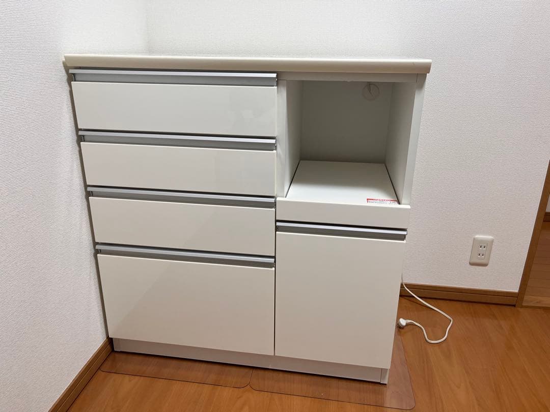 【sjbnd様】ニトリ　食器棚　キッチンカウンターレジューム 90