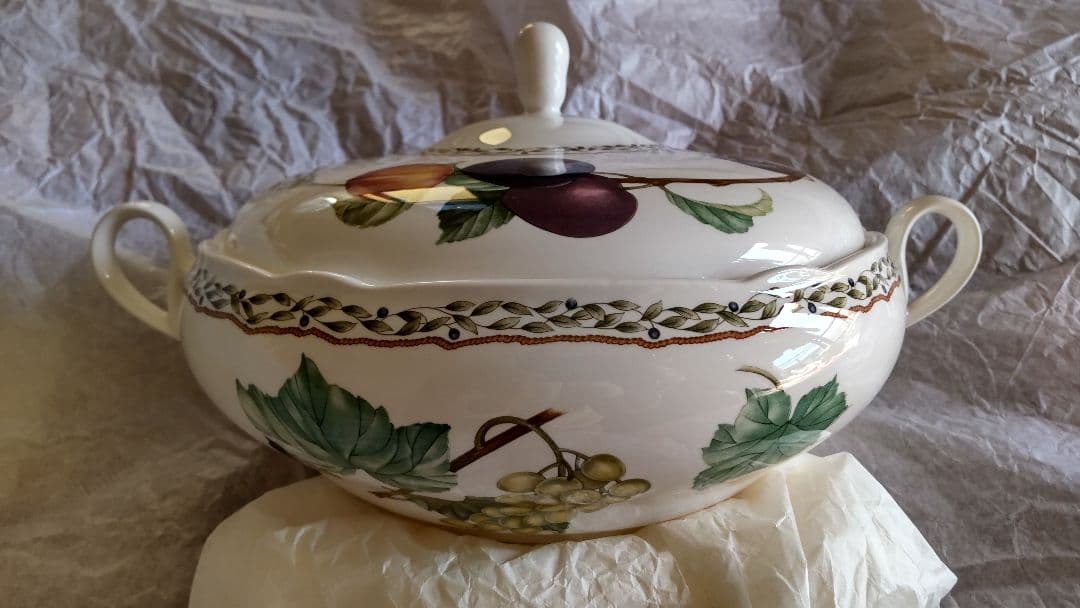 未使用 NORITAKE ロイヤルオチャード キャセロール スープポット