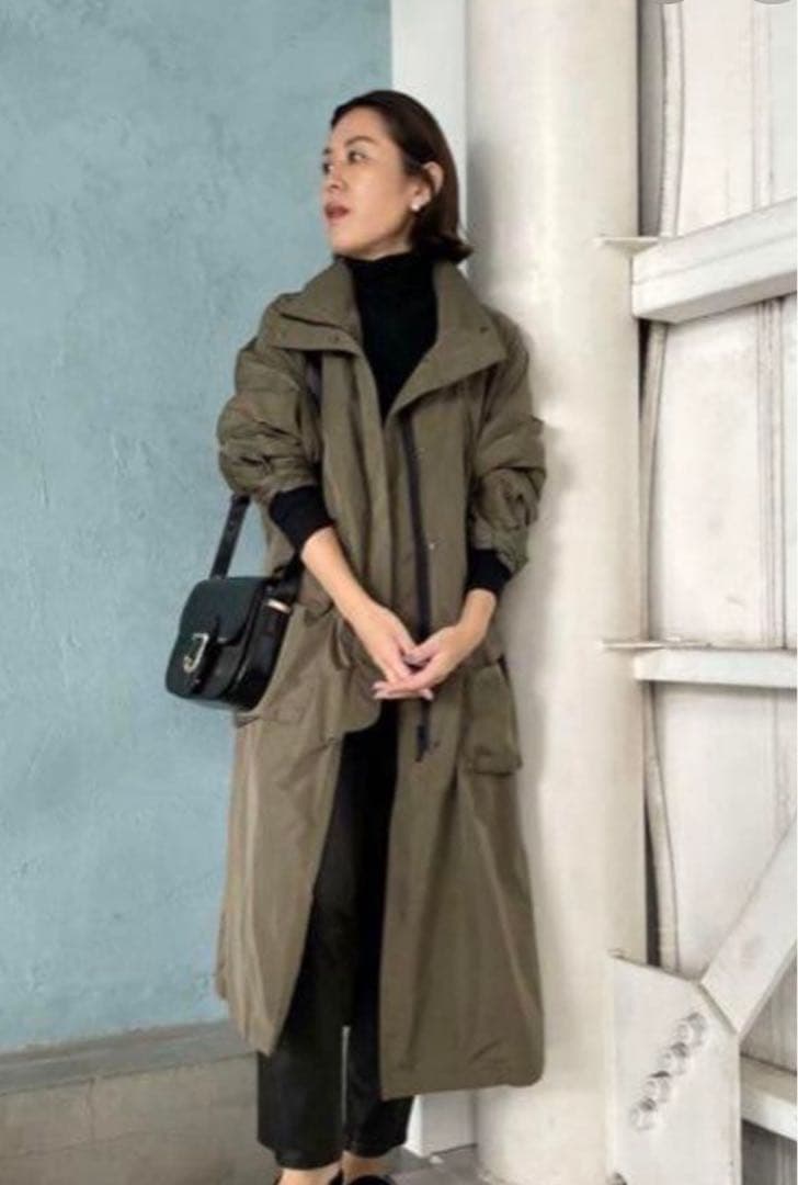 サ*ケ様 chaos人気プリズムライトコートカーキ新品未使用