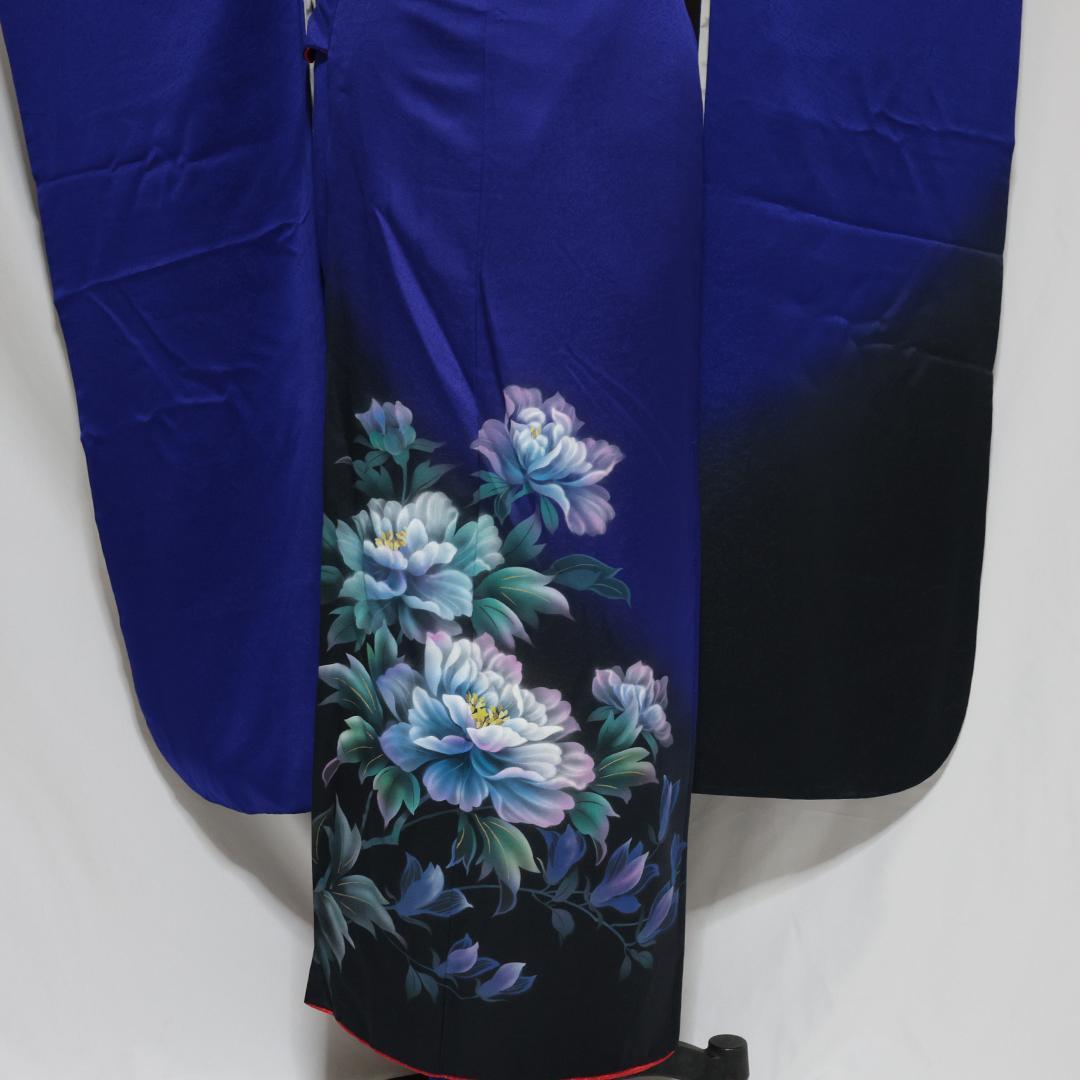 振袖単品単体■171.5cm トールサイズ 正絹 成人式前撮りAU52