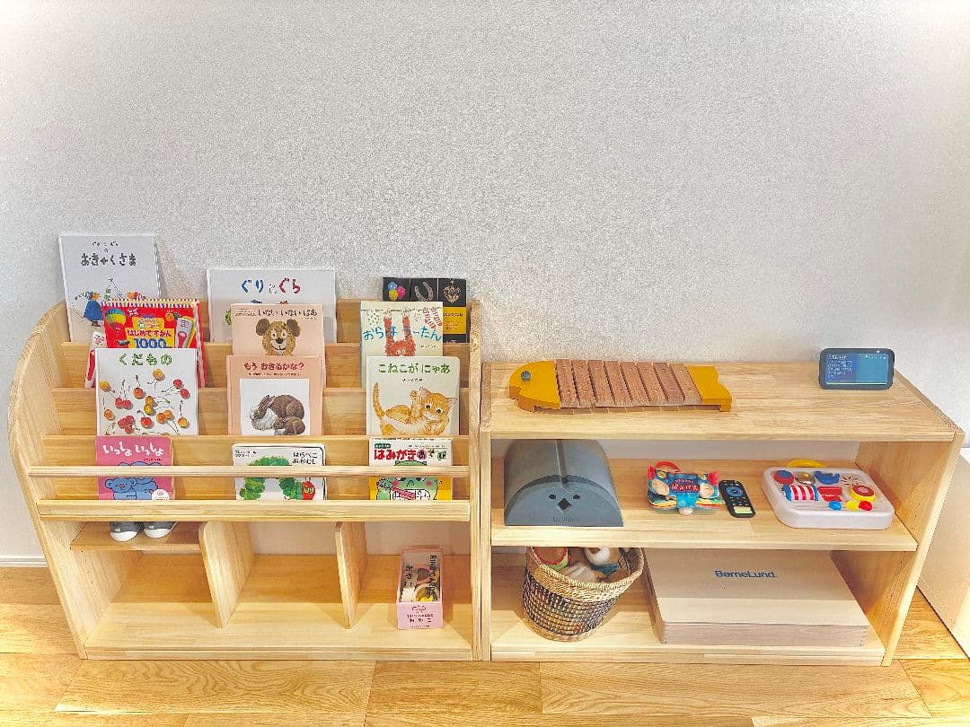 ②ゆっち様 　　絵本棚、おもちゃ棚セット