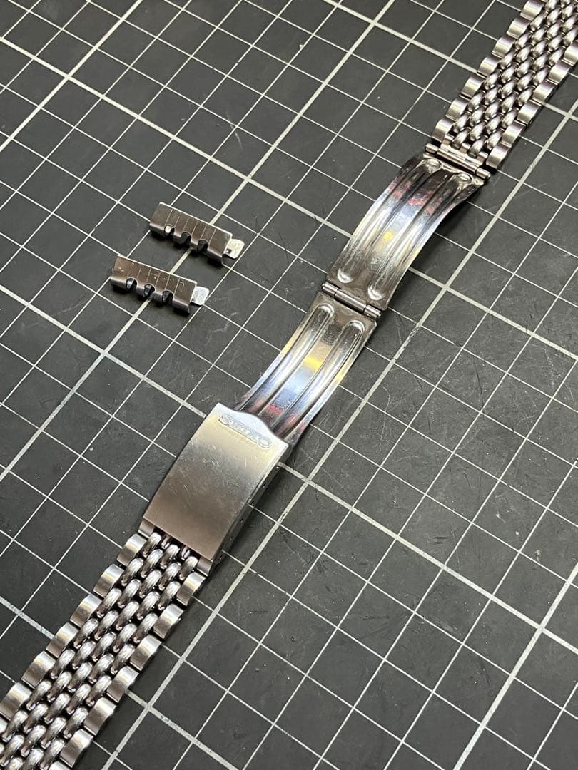 希少 SEIKO ヴィンテージ 腕時計用 メタルブレス バンド 金属 ベルト