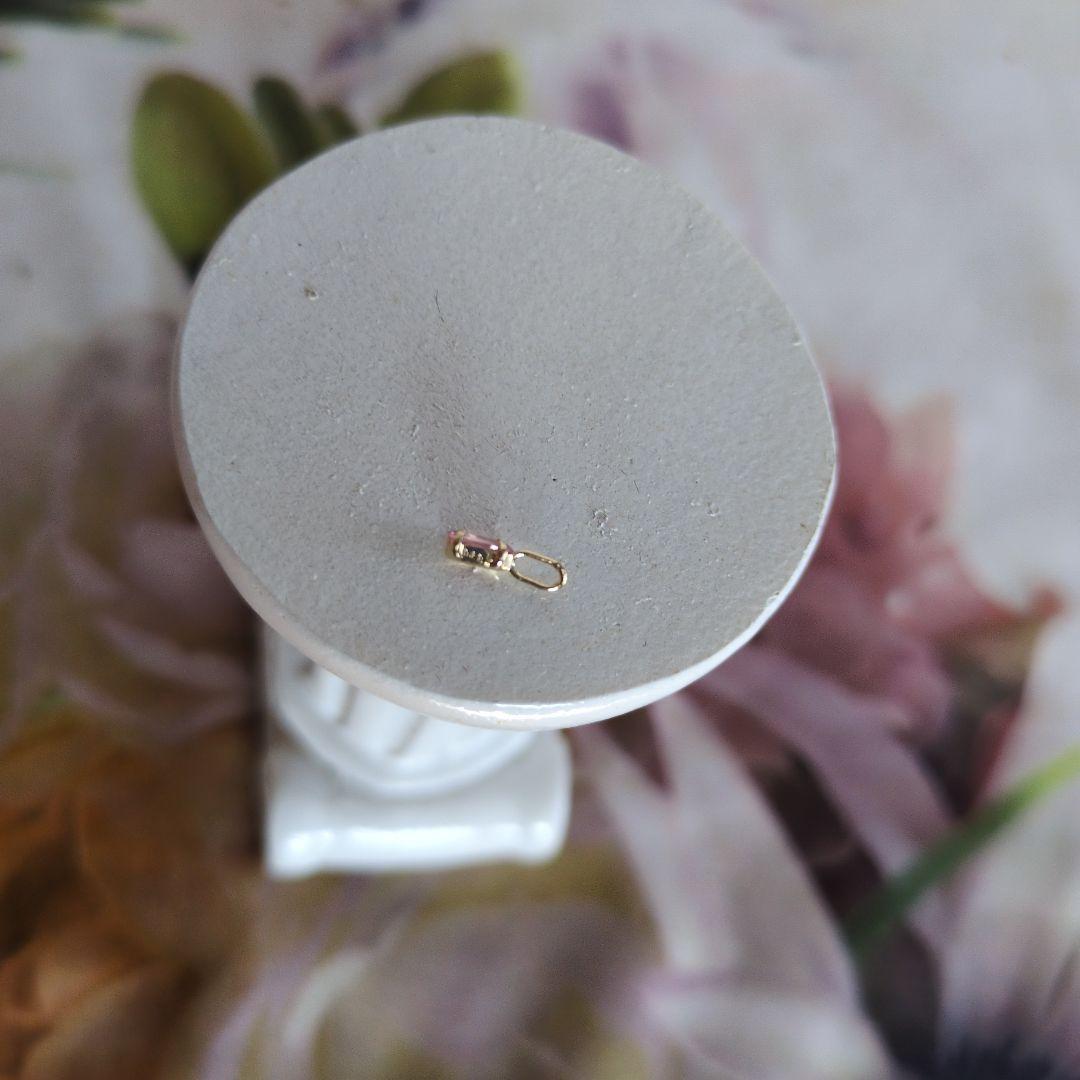 ♥新品♥K18パパラチア サファイア　ネックレストップ